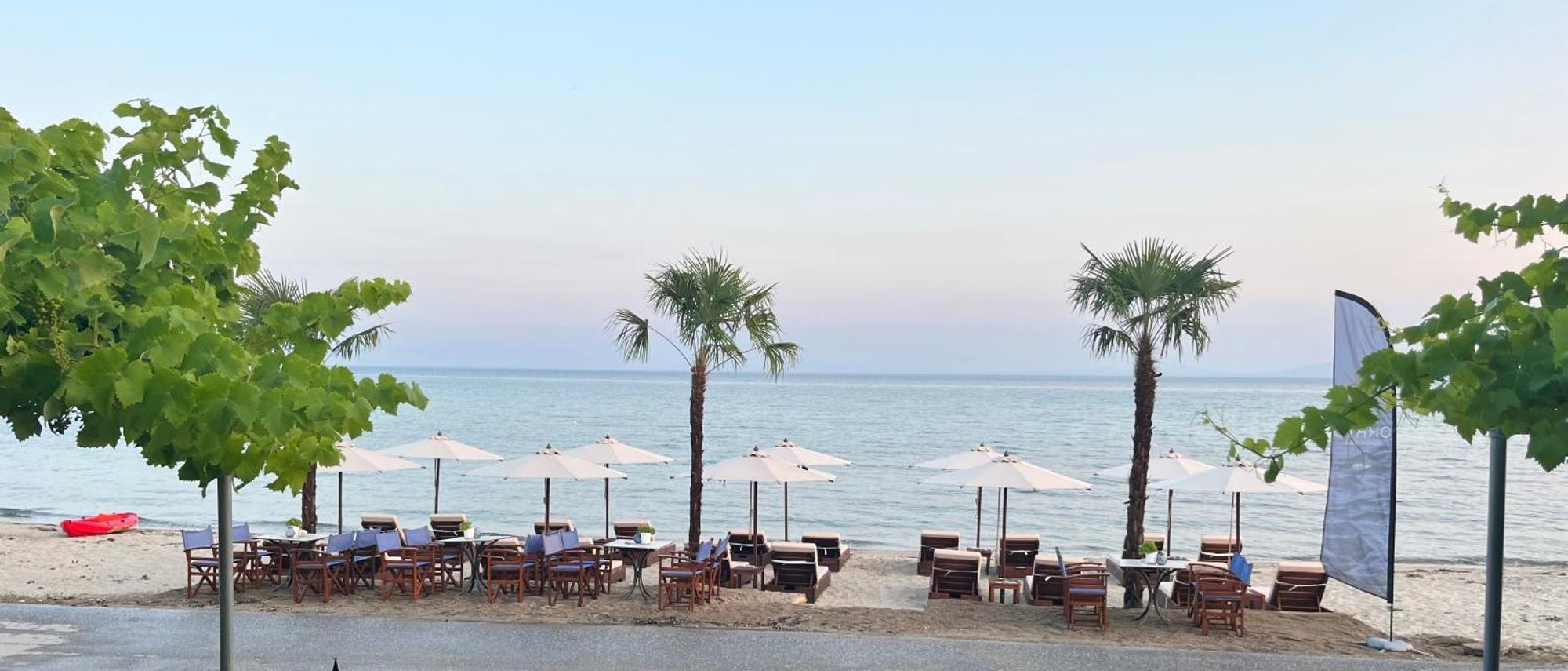 Апартаменты Okkio Sea View Vergia Экстерьер фото